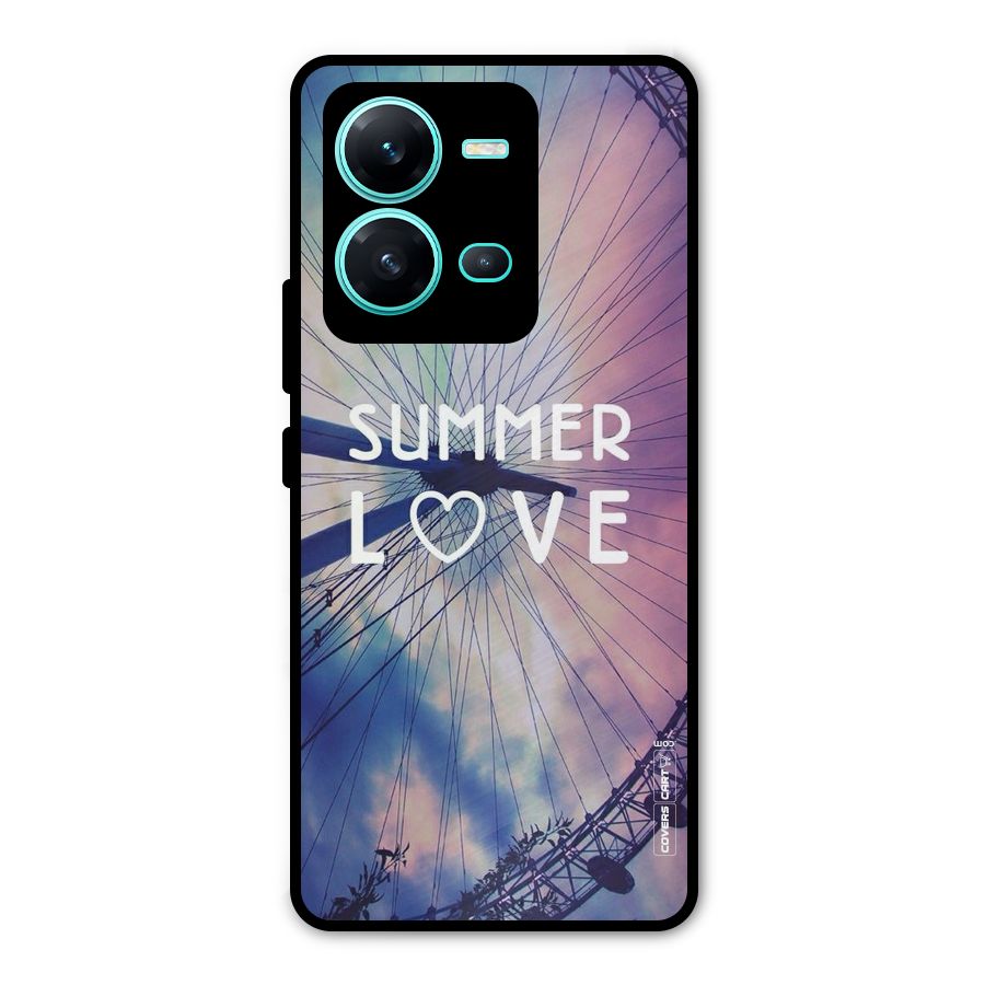 Beach Dreams Metal Back Case for Vivo V25