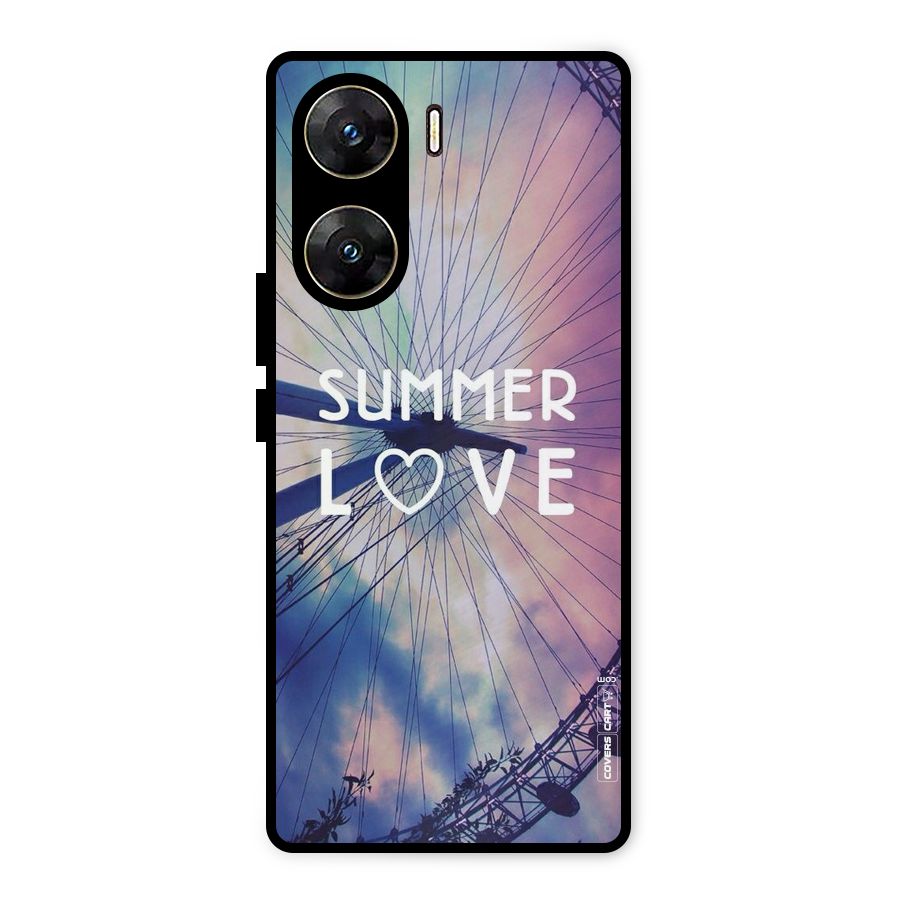 Beach Dreams Metal Back Case for Vivo V29e