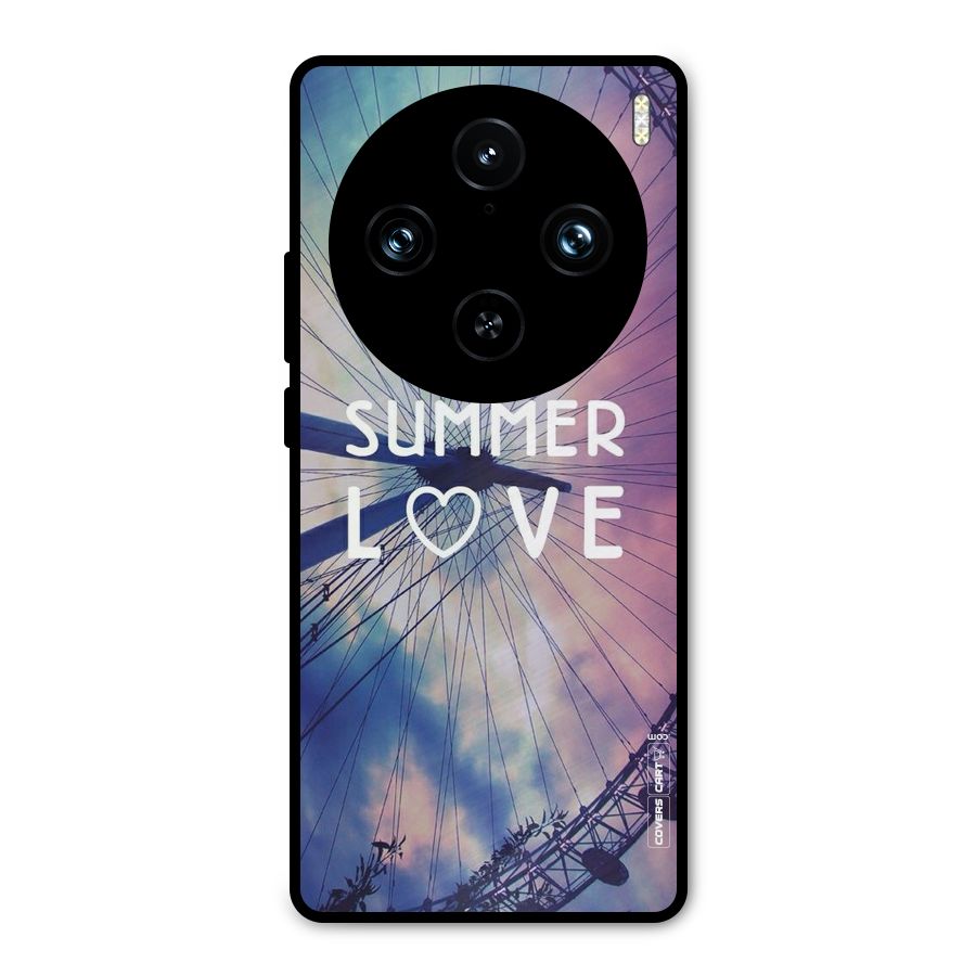 Beach Dreams Metal Back Case for Vivo X100 Pro