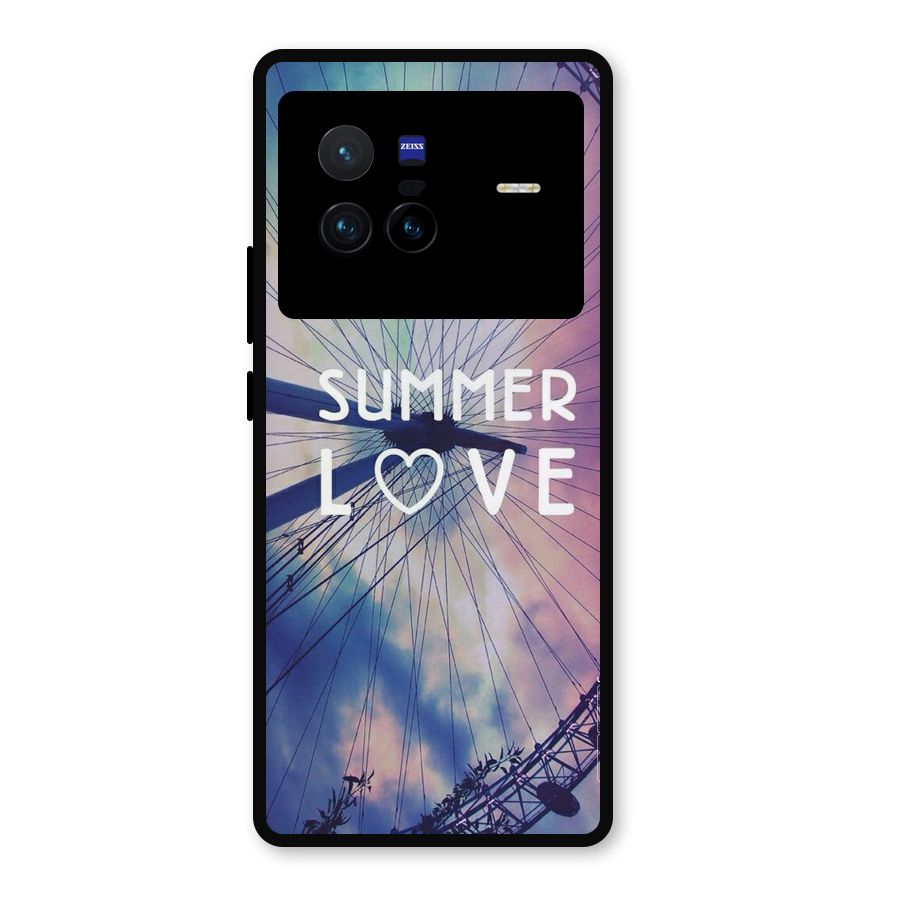 Beach Dreams Metal Back Case for Vivo X80
