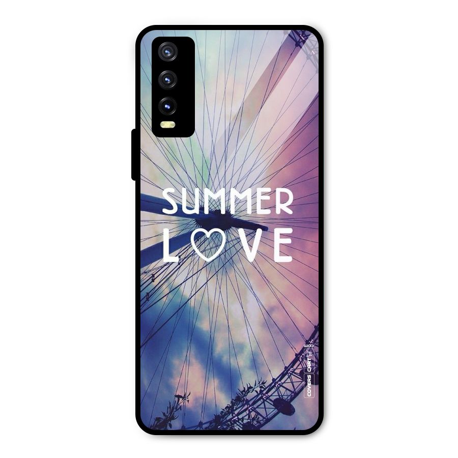 Beach Dreams Metal Back Case for Vivo Y20g