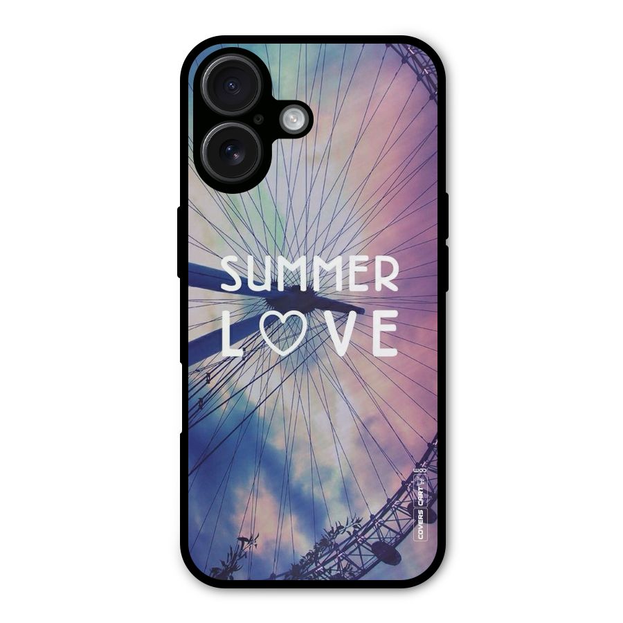 Beach Dreams Metal Back Case for iPhone 16