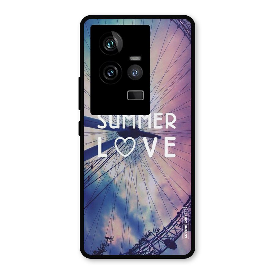 Beach Dreams Metal Back Case for iQOO 11 5G