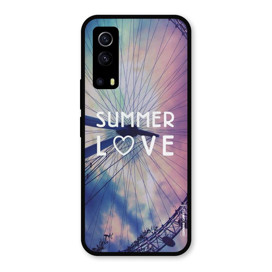 Beach Dreams Metal Back Case for iQOO Z3