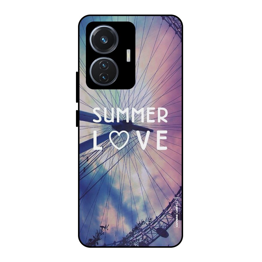 Beach Dreams Metal Back Case for iQOO Z6 44W