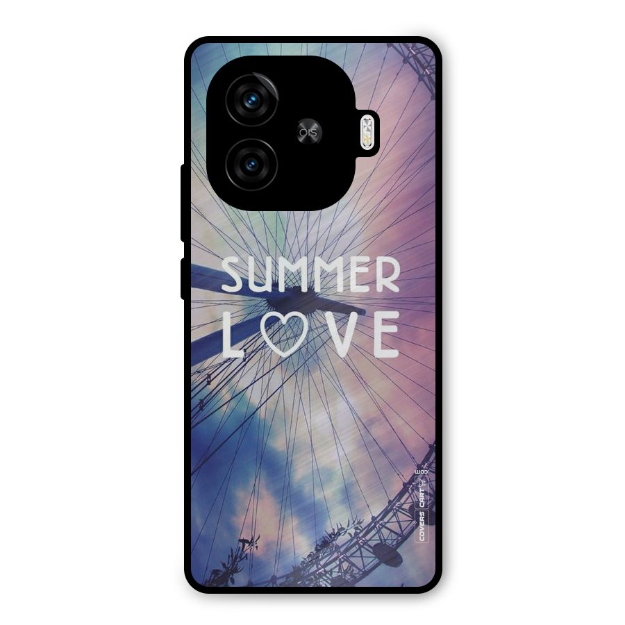 Beach Dreams Metal Back Case for iQOO Z9 Turbo