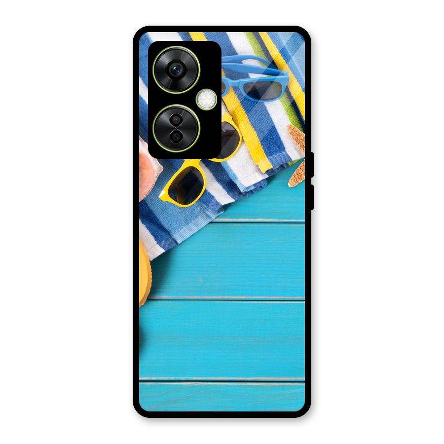 Beach Ready Glass Back Case for OnePlus Nord CE 3 Lite