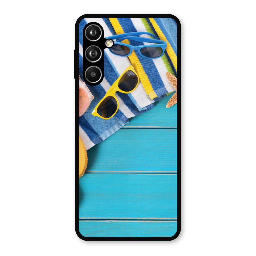 Beach Ready Metal Back Case for Galaxy F54