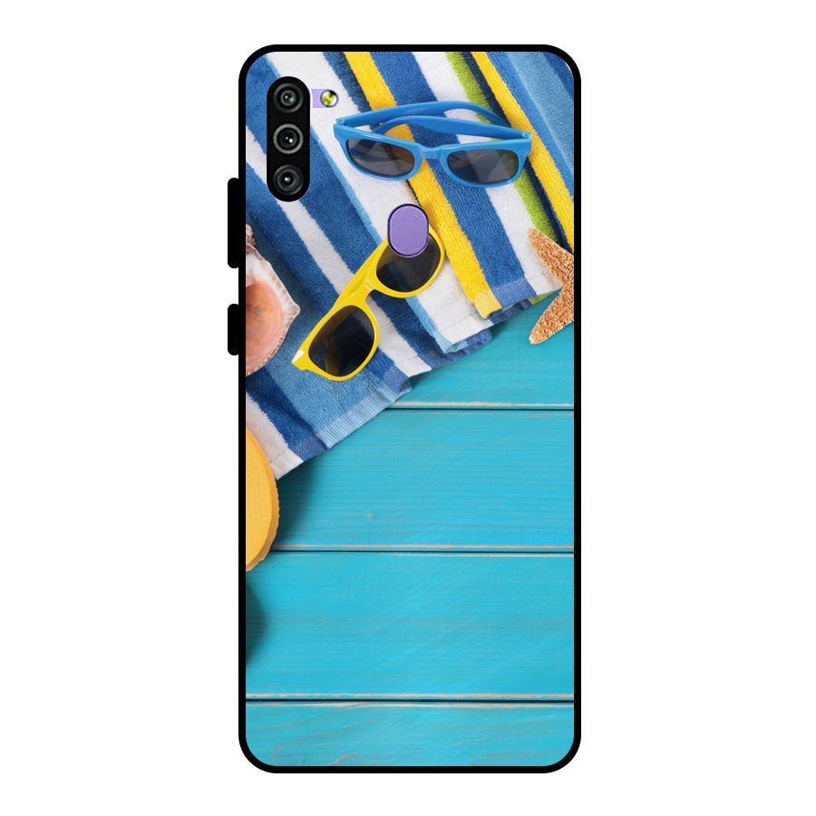 Beach Ready Metal Back Case for Galaxy M11