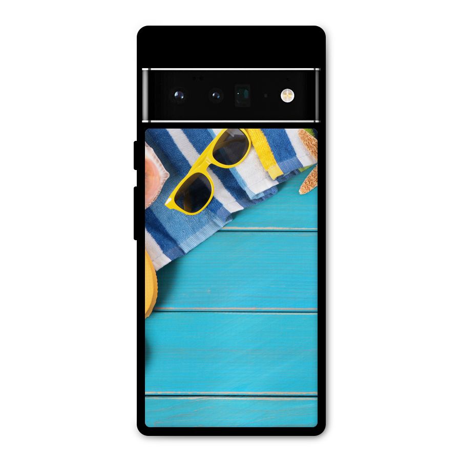 Beach Ready Metal Back Case for Google Pixel 6 Pro