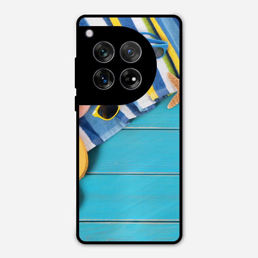 Beach Ready Metal Back Case for OnePlus 12
