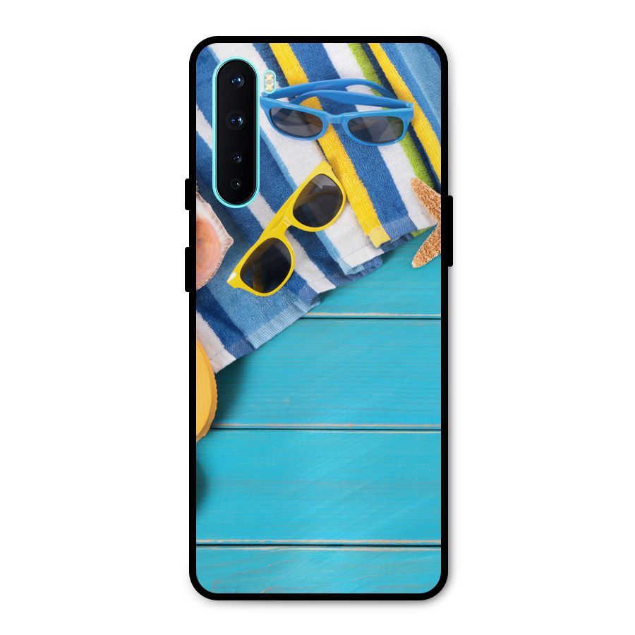 Beach Ready Metal Back Case for OnePlus Nord