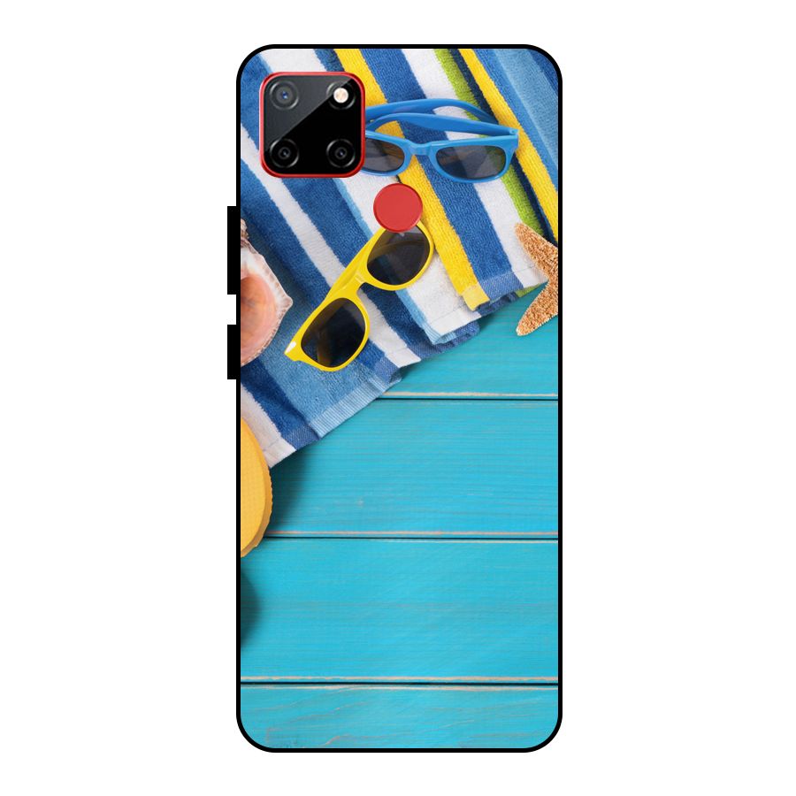 Beach Ready Metal Back Case for Realme C12
