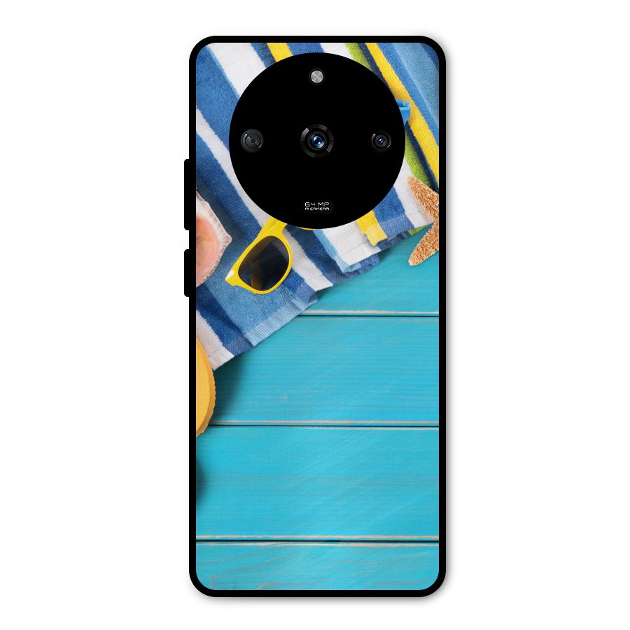 Beach Ready Metal Back Case for Realme Narzo 60 5G