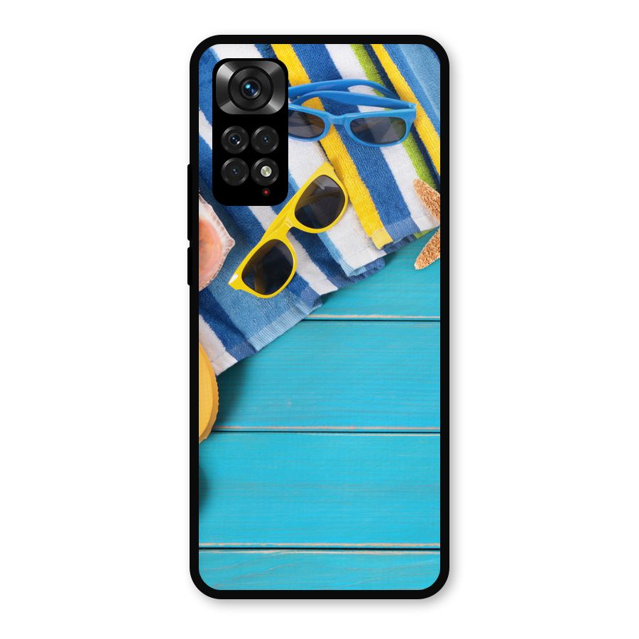 Beach Ready Metal Back Case for Redmi Note 11s
