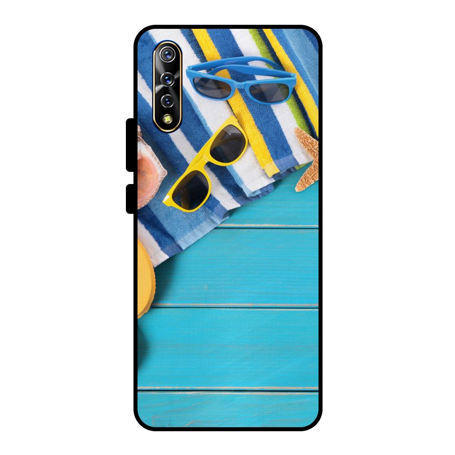 Beach Ready Metal Back Case for Vivo S1