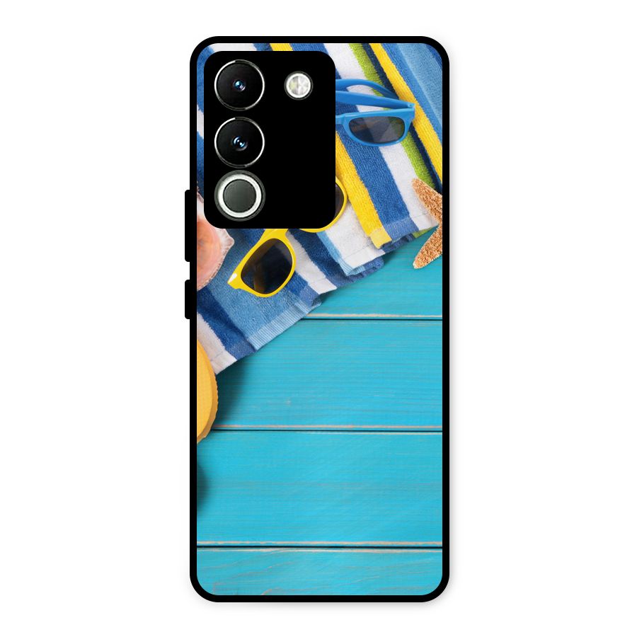 Beach Ready Metal Back Case for Vivo Y200