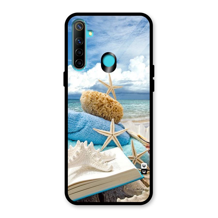 Beach Sky Glass Back Case for Realme 5