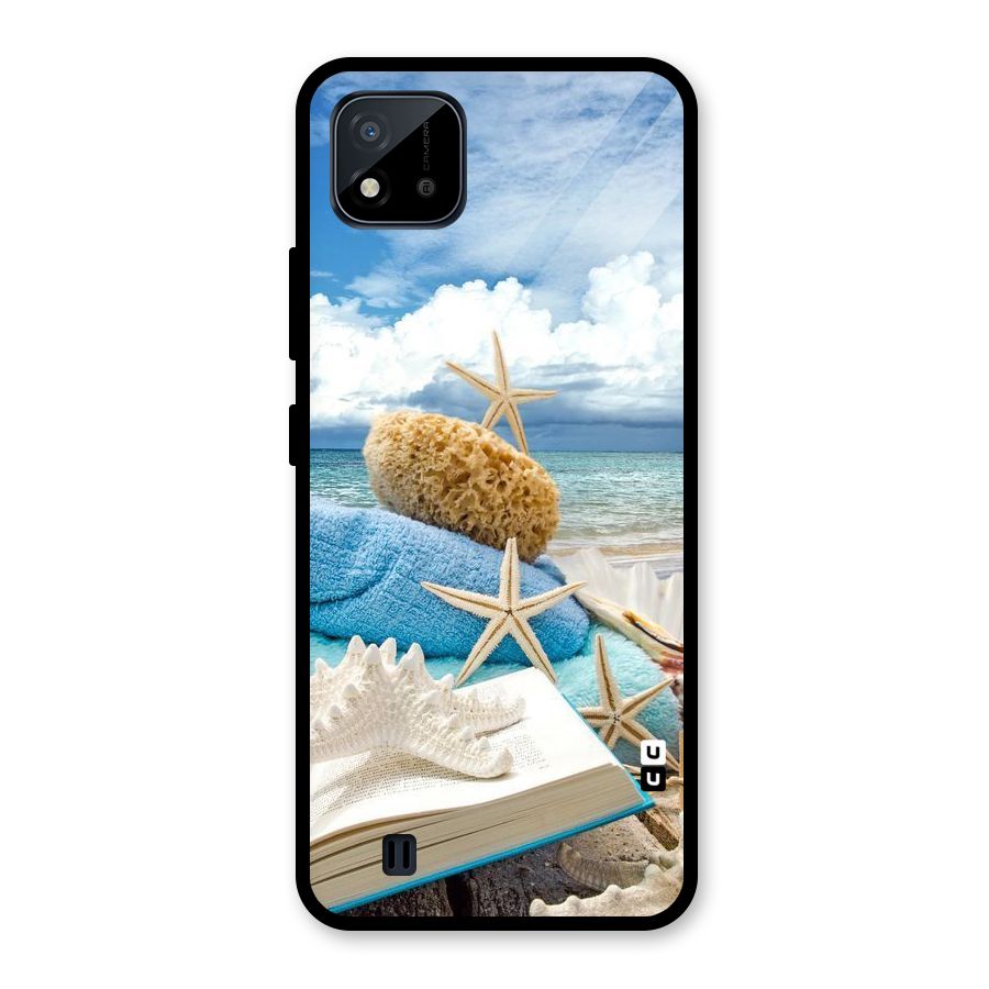 Beach Sky Glass Back Case for Realme C11 2021