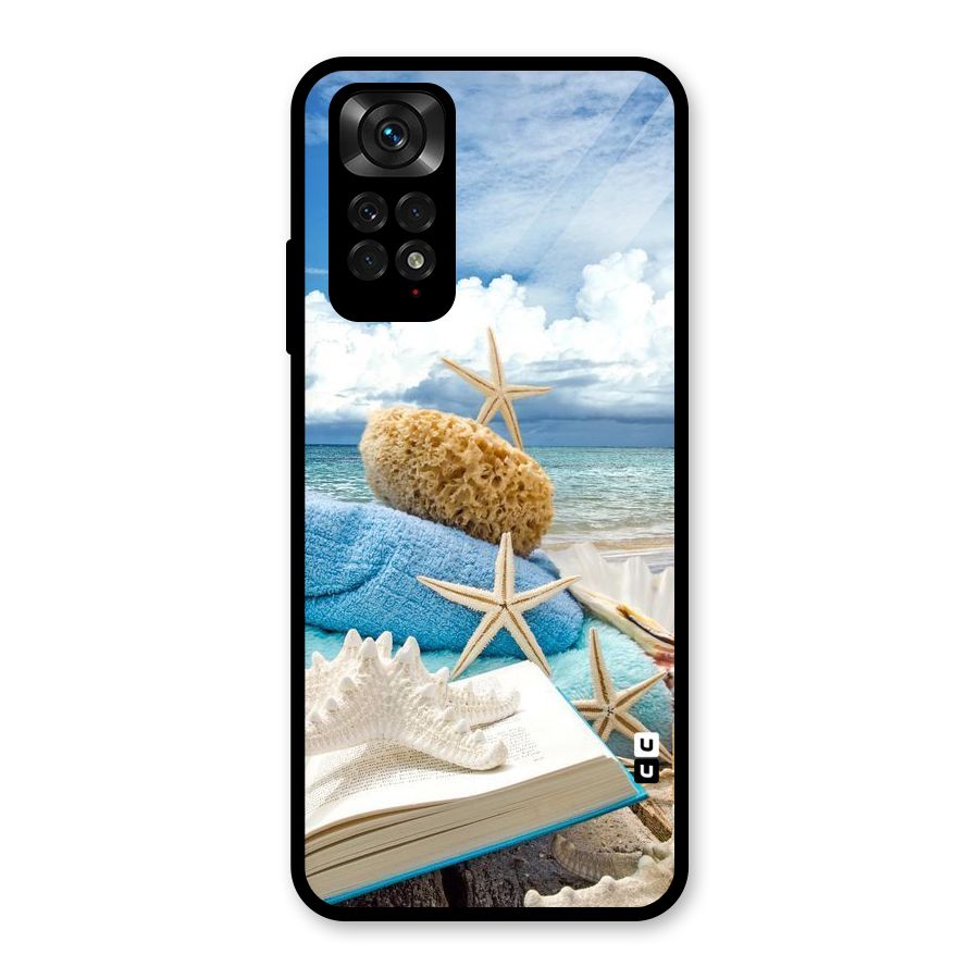 Beach Sky Glass Back Case for Redmi Note 11S