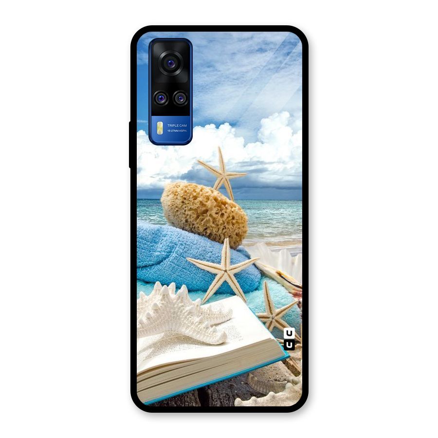 Beach Sky Glass Back Case for Vivo Y31