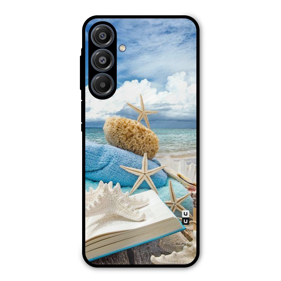Beach Sky Metal Back Case for Galaxy A16 5G
