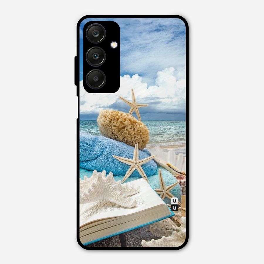 Beach Sky Metal Back Case for Galaxy A25 5G