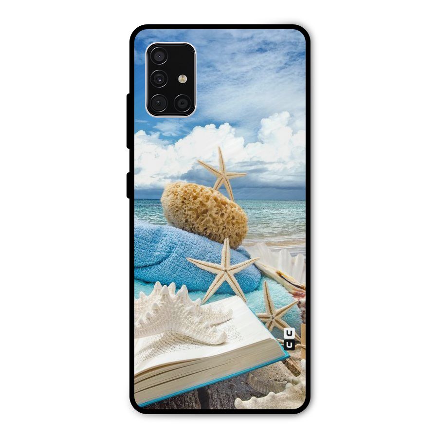 Beach Sky Metal Back Case for Galaxy A51