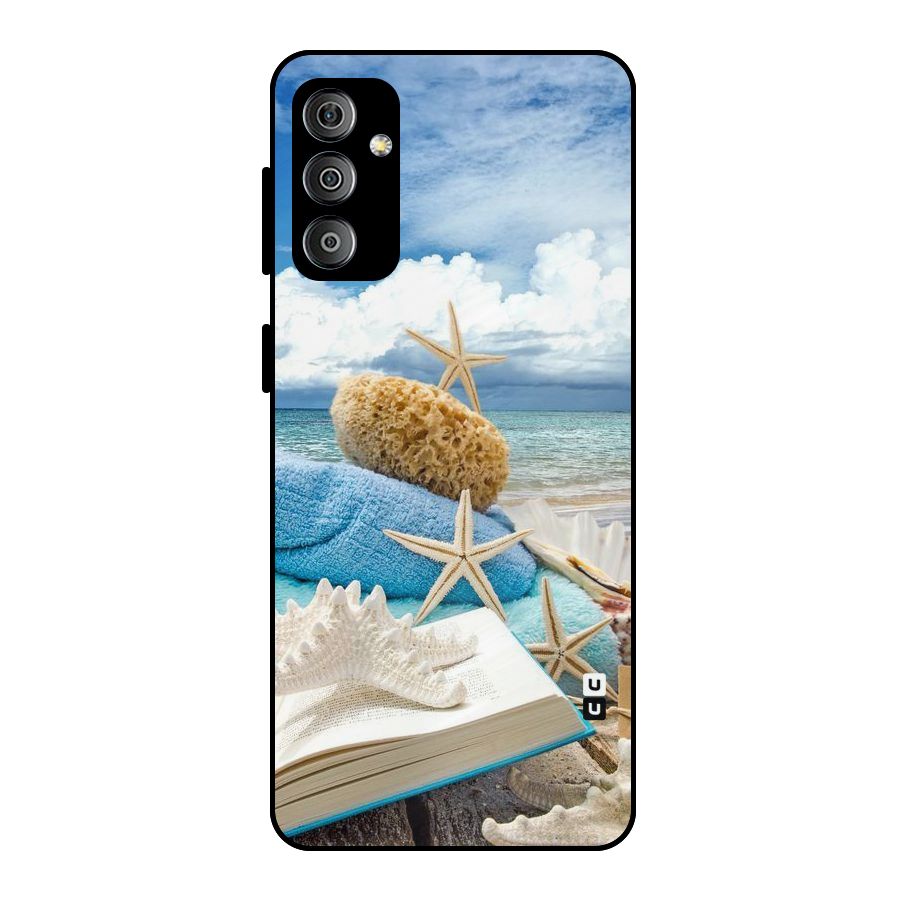 Beach Sky Metal Back Case for Galaxy F23