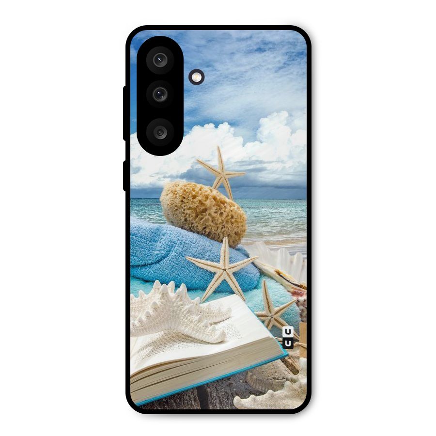 Beach Sky Metal Back Case for Galaxy F56