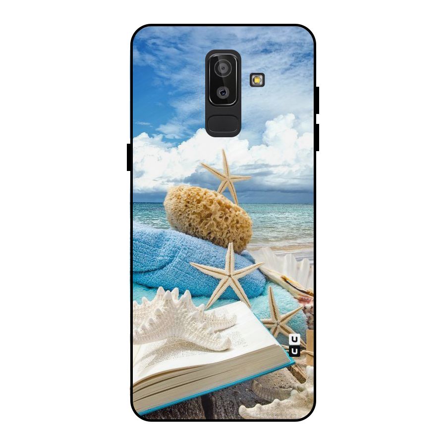 Beach Sky Metal Back Case for Galaxy J8