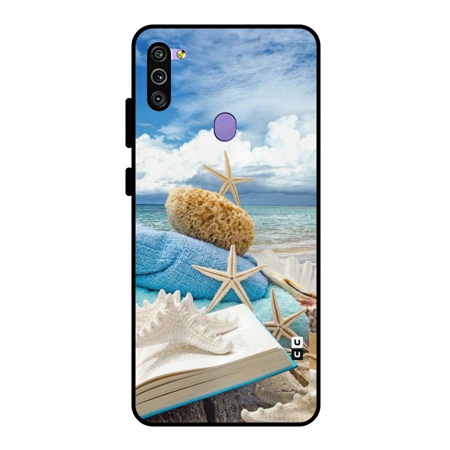 Beach Sky Metal Back Case for Galaxy M11