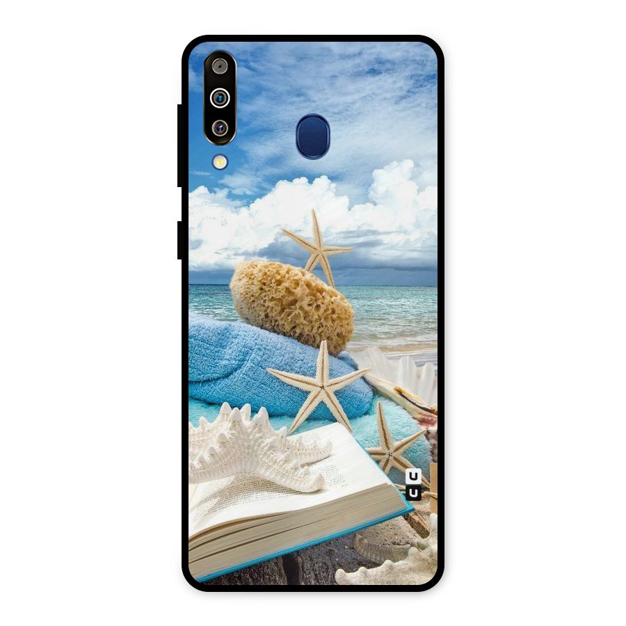 Beach Sky Metal Back Case for Galaxy M30