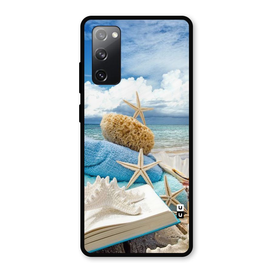 Beach Sky Metal Back Case for Galaxy S20 FE 5G