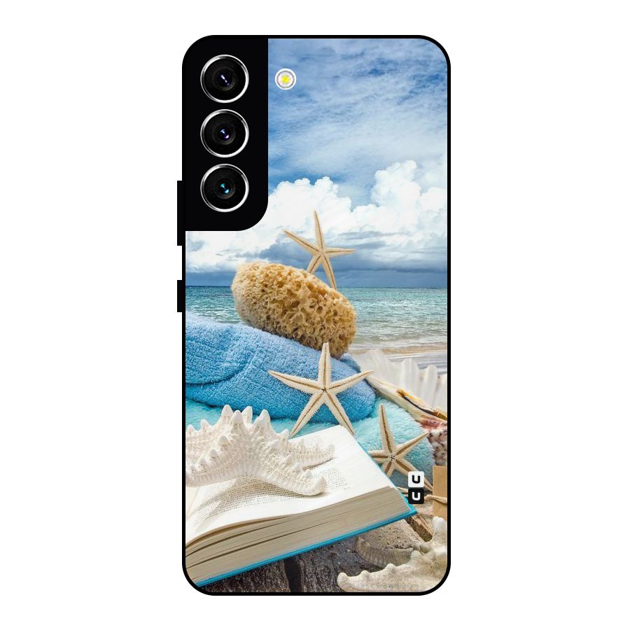Beach Sky Metal Back Case for Galaxy S22 5G