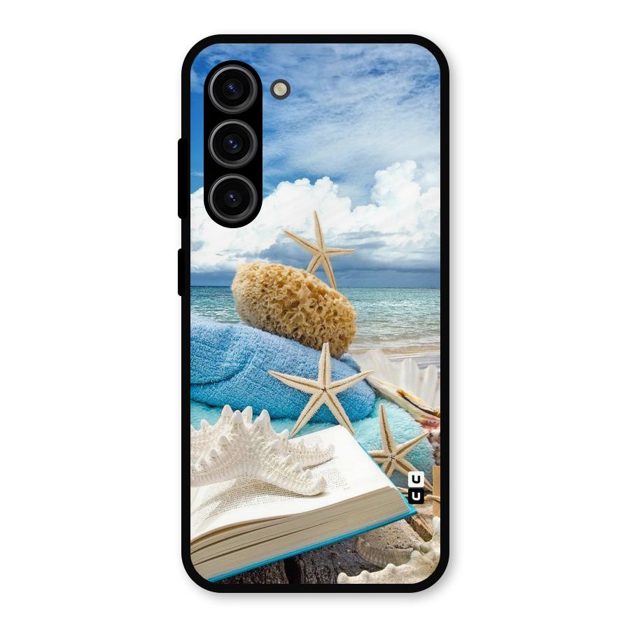 Beach Sky Metal Back Case for Galaxy S23