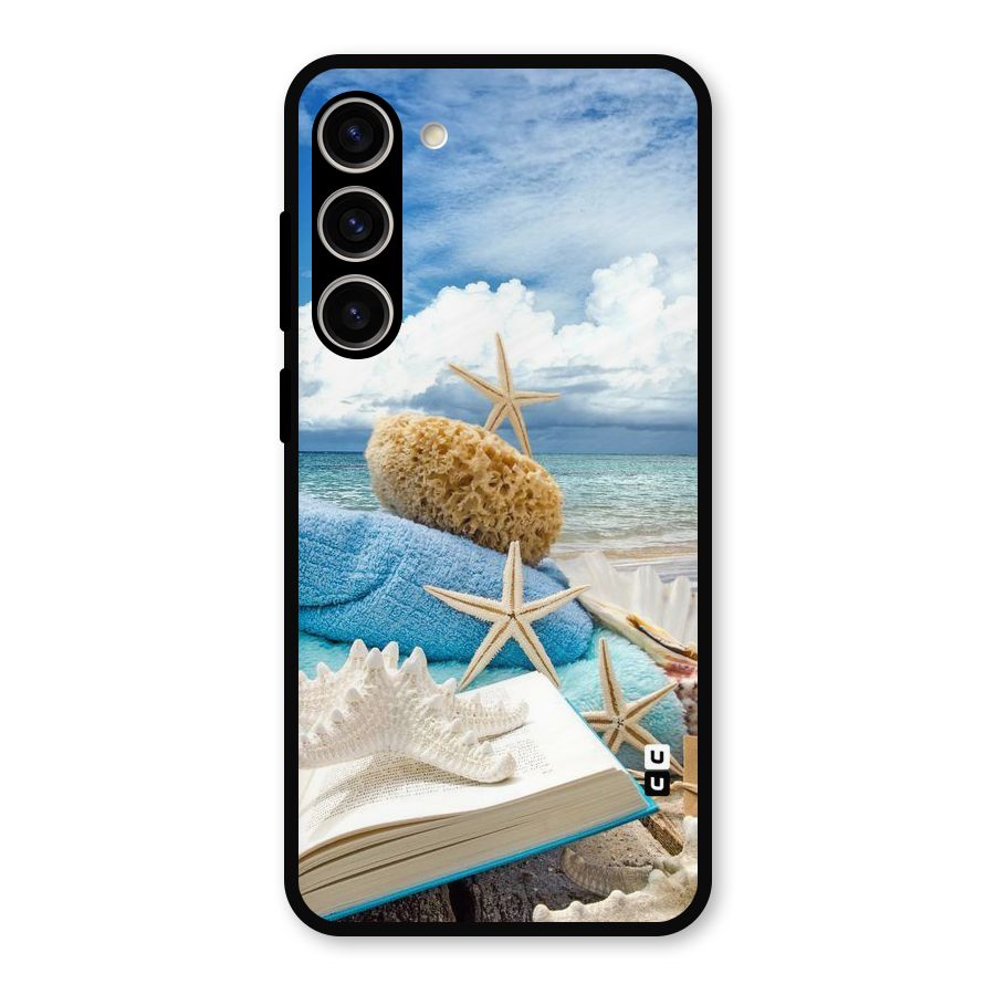 Beach Sky Metal Back Case for Galaxy S23 Plus