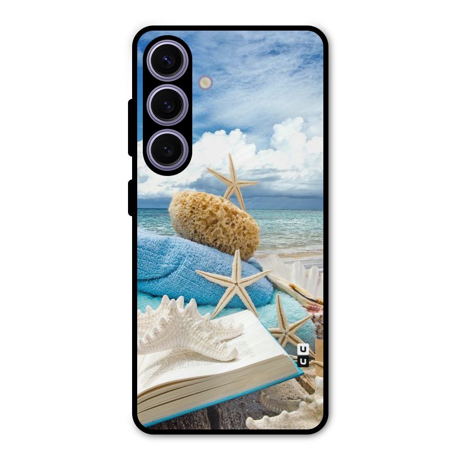 Beach Sky Metal Back Case for Galaxy S24