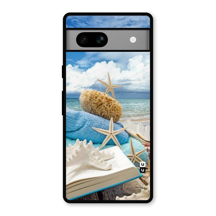 Beach Sky Metal Back Case for Google Pixel 7a