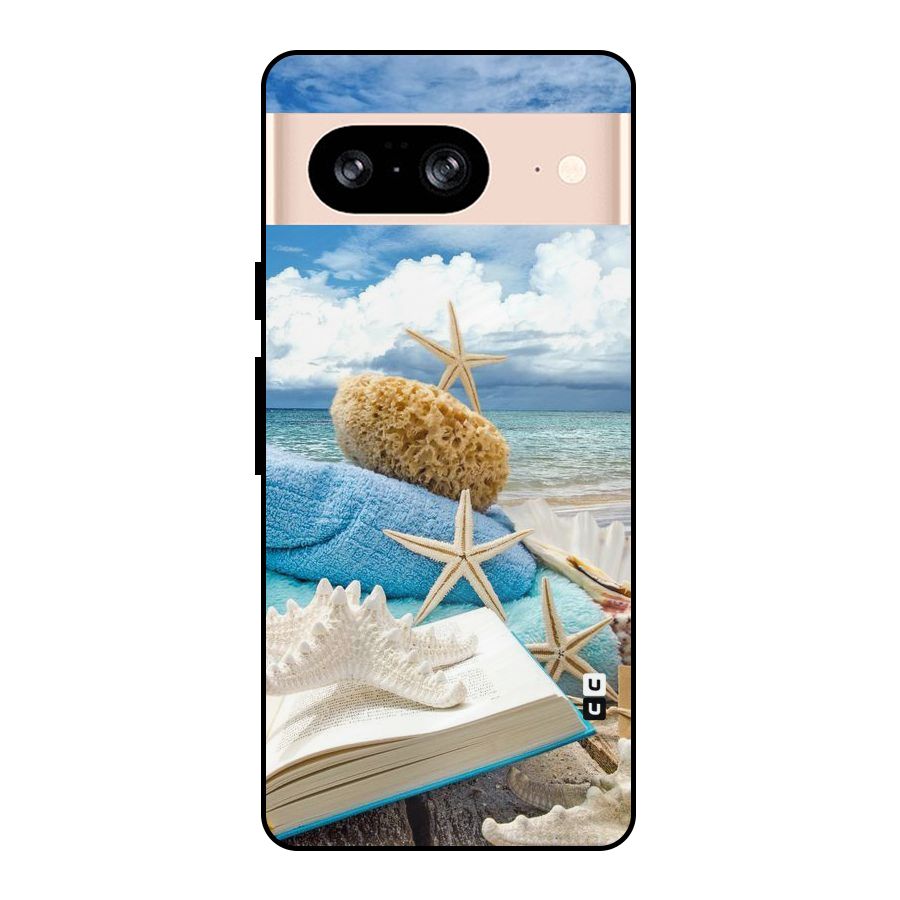 Beach Sky Metal Back Case for Google Pixel 8