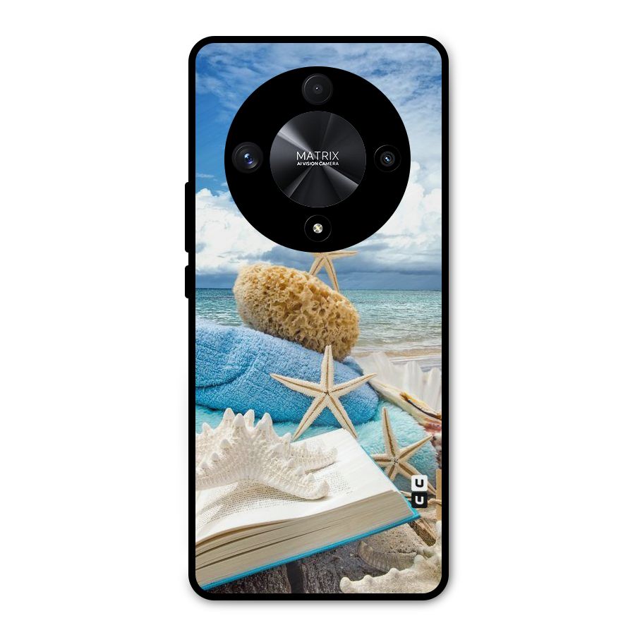 Beach Sky Metal Back Case for Honor X9b