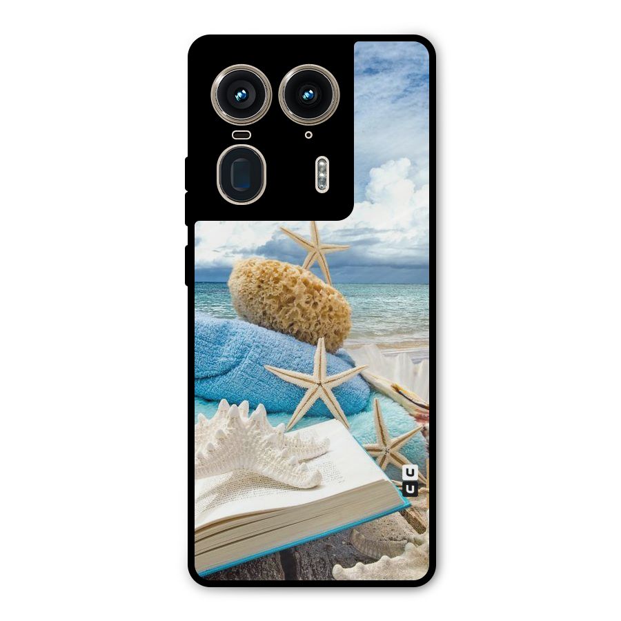 Beach Sky Metal Back Case for Motorola Edge 50 Ultra
