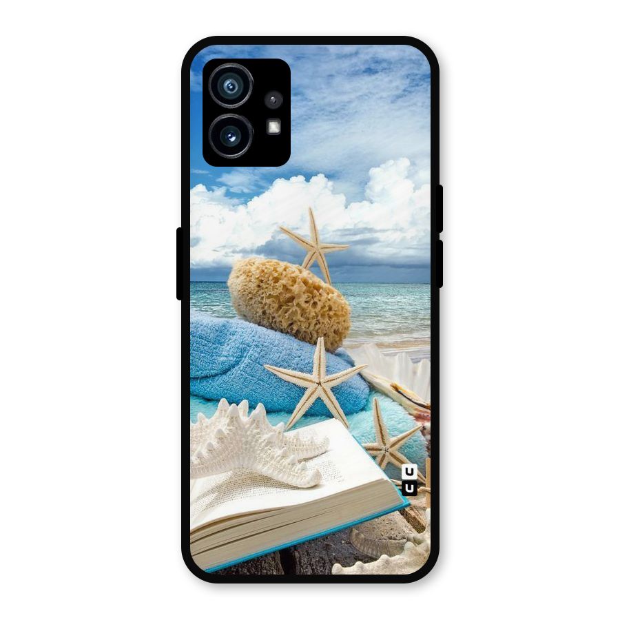 Beach Sky Metal Back Case for Nothing Phone 1