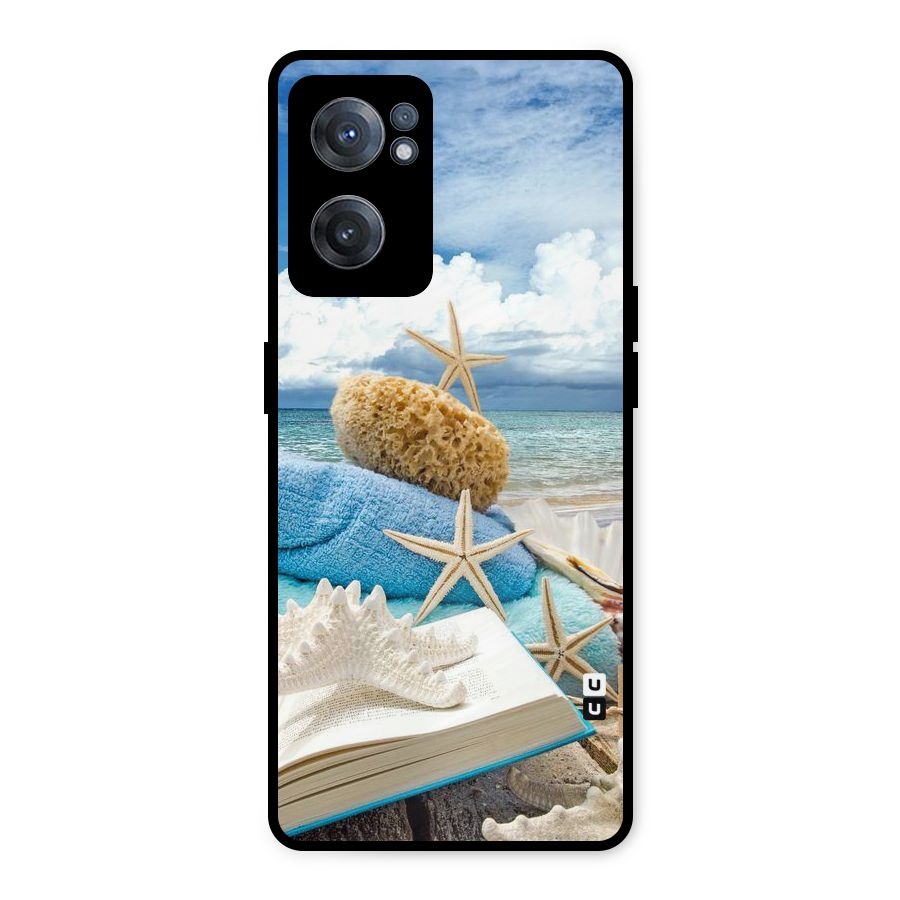 Beach Sky Metal Back Case for OnePlus Nord CE 2 5G