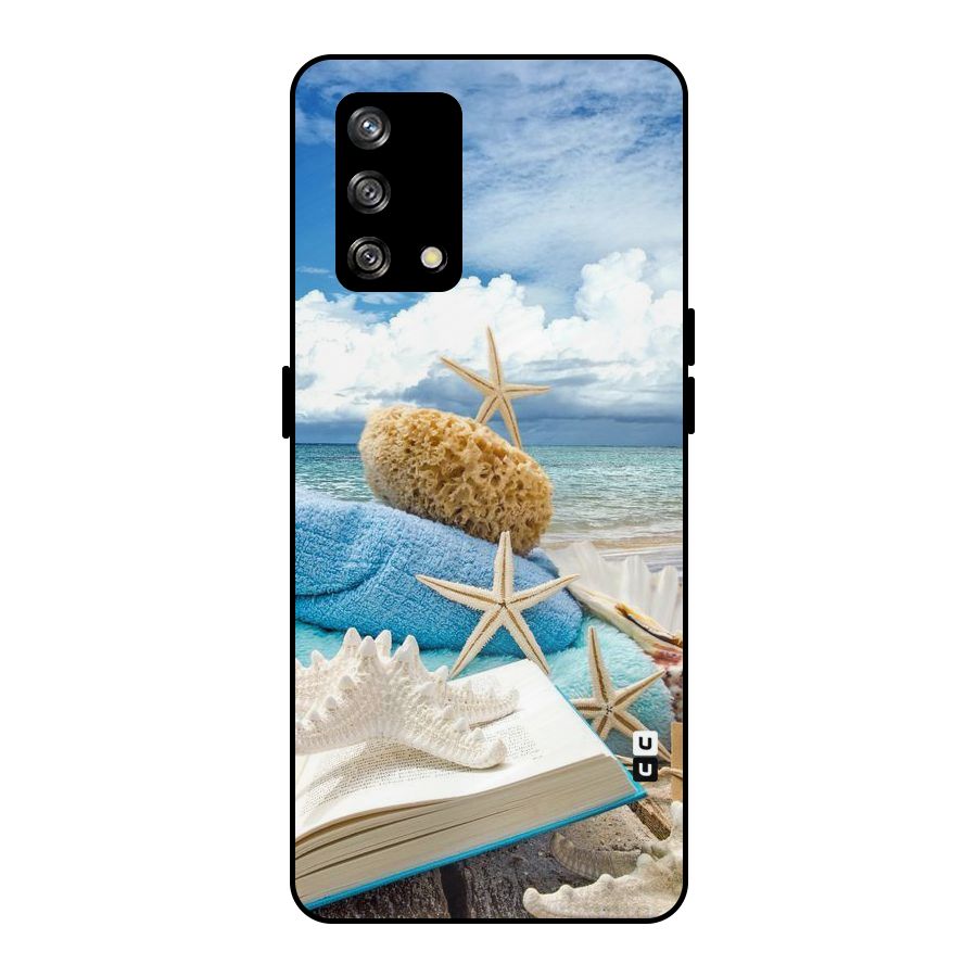 Beach Sky Metal Back Case for Oppo F19