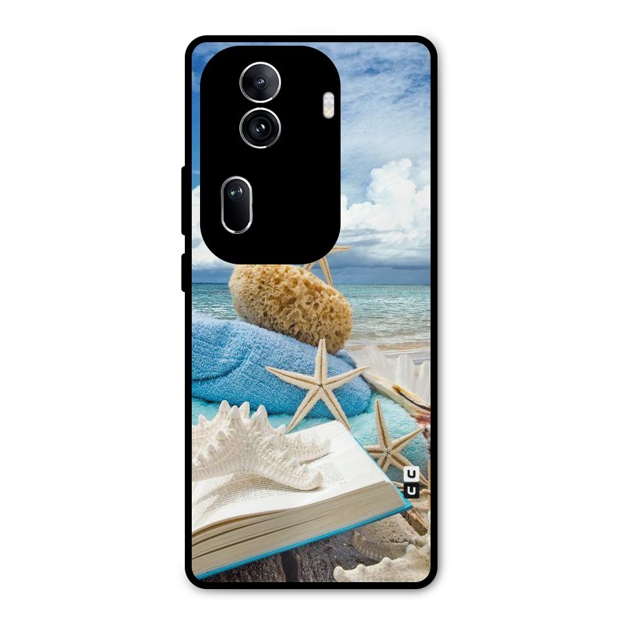 Beach Sky Metal Back Case for Oppo Reno11 Pro 5G