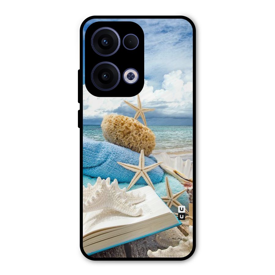 Beach Sky Metal Back Case for Oppo Reno13
