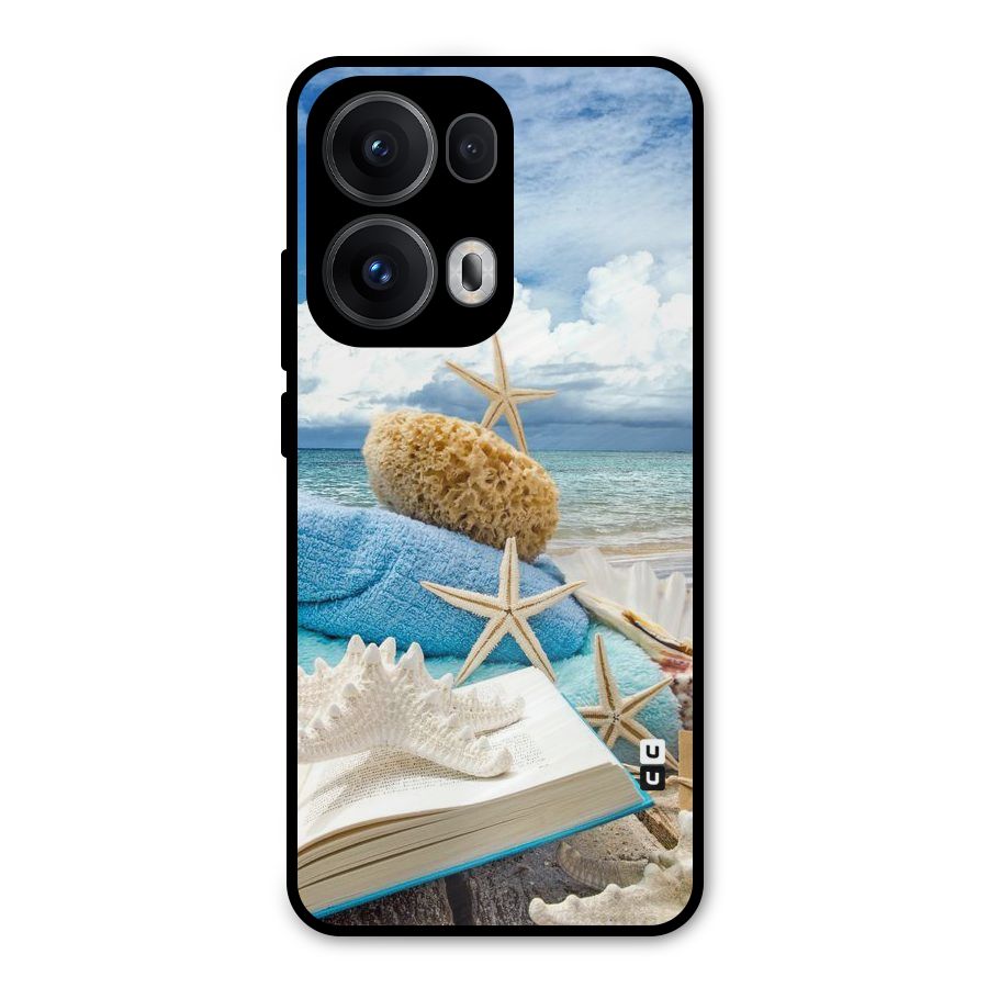 Beach Sky Metal Back Case for Oppo Reno13 Pro