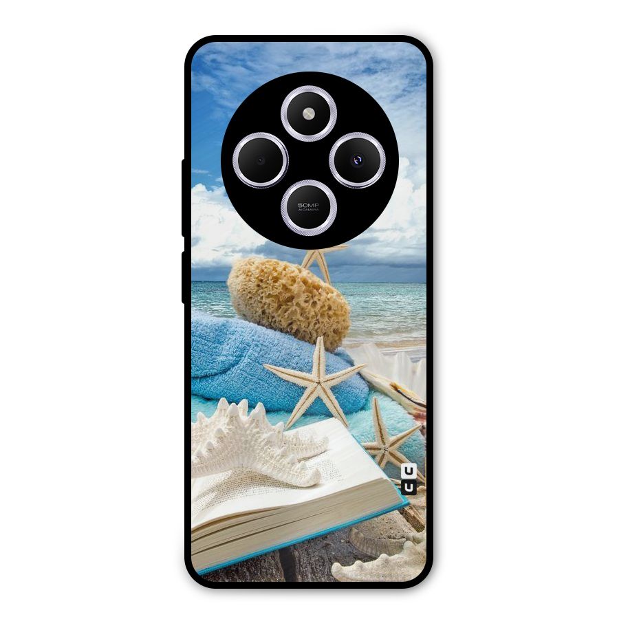 Beach Sky Metal Back Case for Poco C75 5G