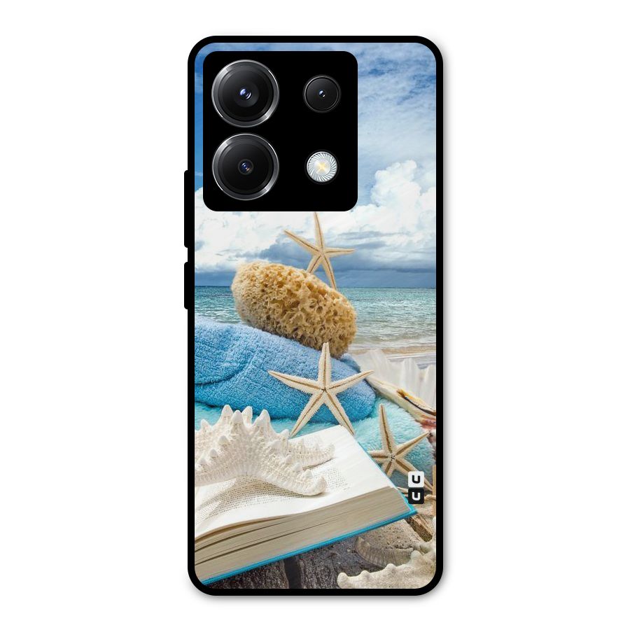 Beach Sky Metal Back Case for Poco X6